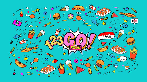 123 GO! FOOD Indonesian banner