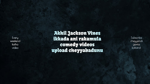 Akhil Jackson Vines banner