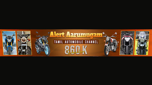 Alert Aarumugam - Tamil Automobile Channel banner