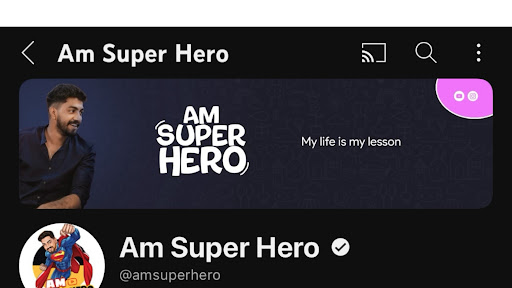 Am Super Hero banner