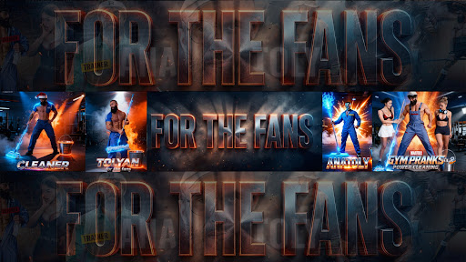 TOLYAN fan Shorts banner
