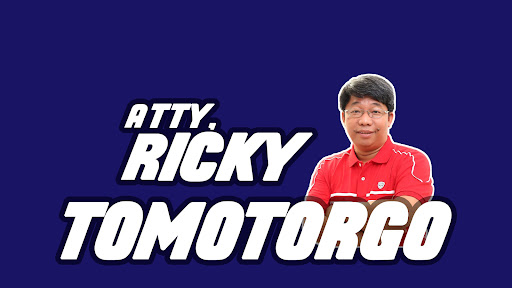 Atty. Ricky Tomotorgo banner