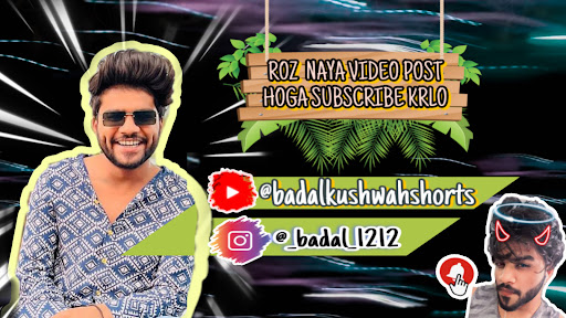 Badal Kushwah shorts banner