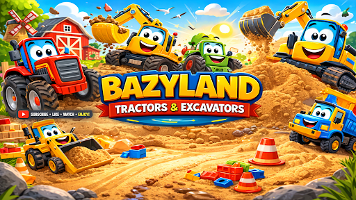 Bazylland - Tractors & Excavators banner