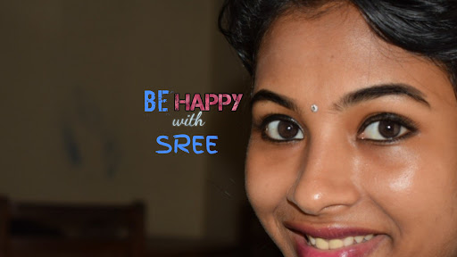 BE HAPPY with SREE banner