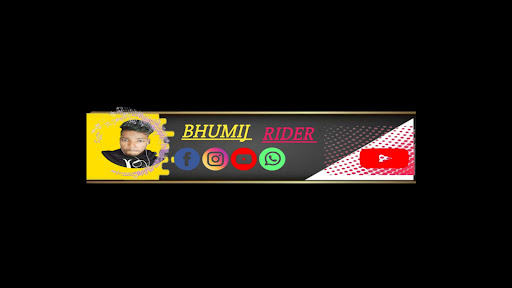 Bhumij rider reacts banner