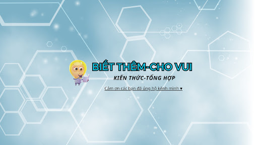 BIẾT THÊM CHO VUI  banner