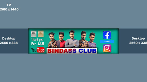 Bindass Club banner