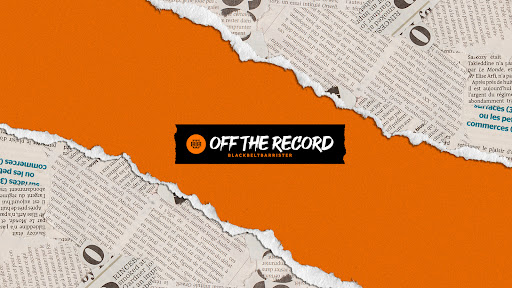 BlackBeltBarrister Off The Record banner