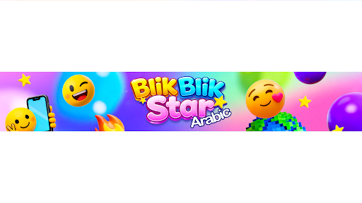 Blik Blik Star Arabic banner