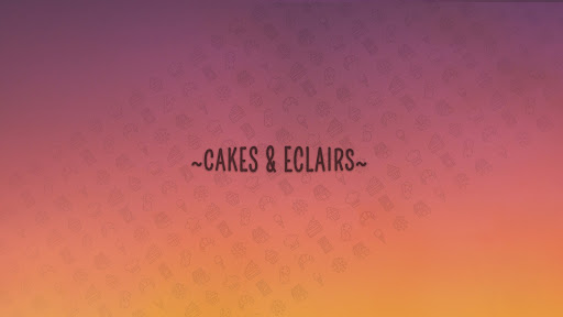 Cakes & Eclairs banner