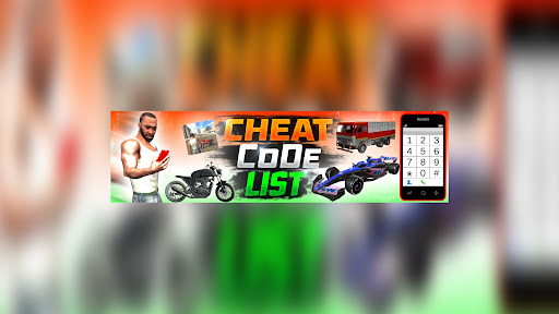 Cheat Code List banner