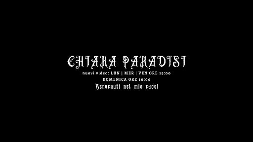 Chiara Paradisi banner