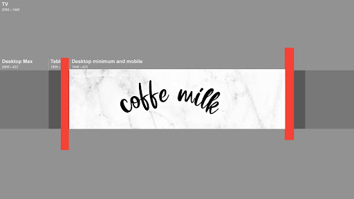 coffe milk banner