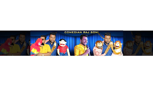 Comedian Raj Soni banner