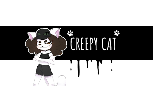 CREEPY CAT banner