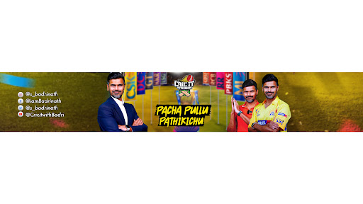 Cric It with Badri banner