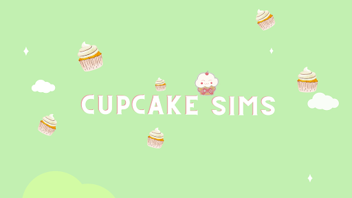 Cupcake Sims banner