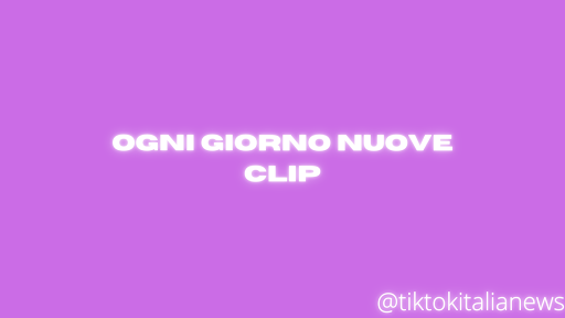TikTokItaliaNews banner