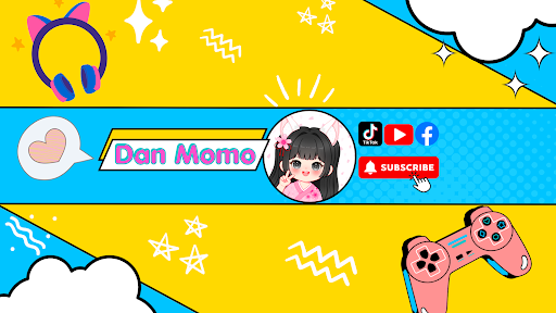 DANMOMO YT banner