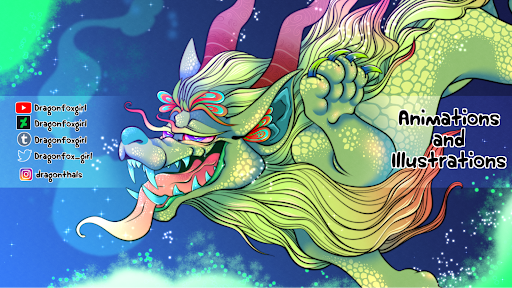 Dragonfoxgirl banner