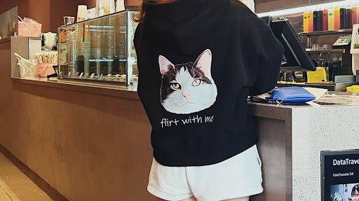 Elie the hallway cat banner