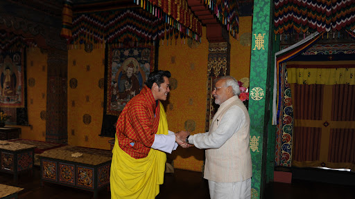 India in Bhutan (Embassy of India, Thimphu) banner