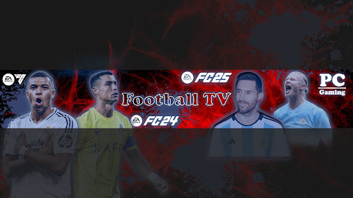 Football TV banner