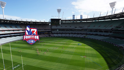 Footy on Nine banner