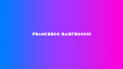 Francesco Baistrocchi banner