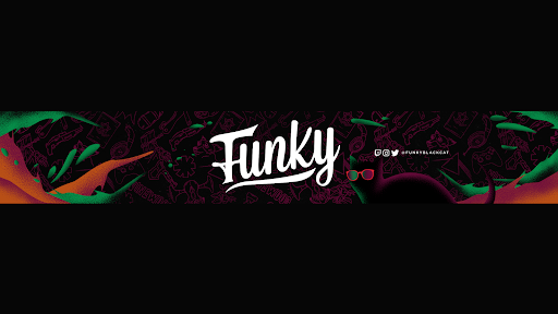 Funky Black Cat banner