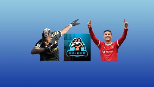 Golden banner