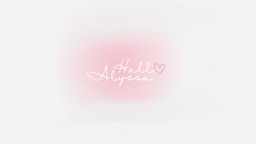 Hallo Alyssa banner