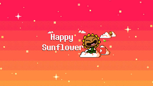 Happy Sunflower banner
