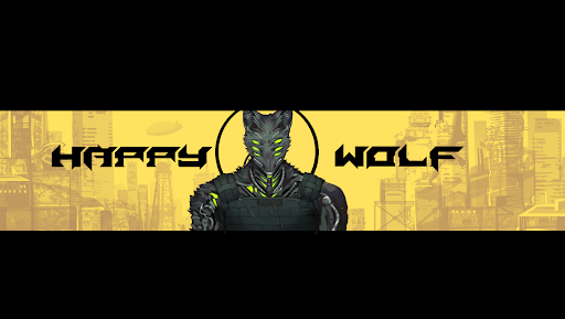 Happy Wolf banner