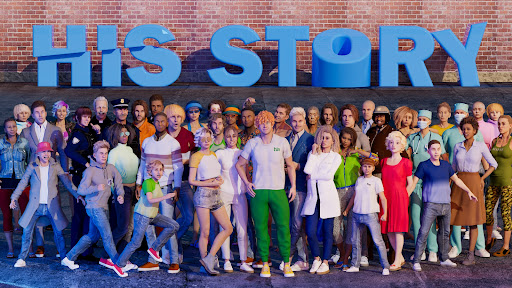 His Story banner