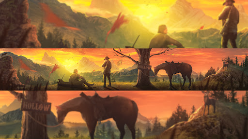Hollow banner