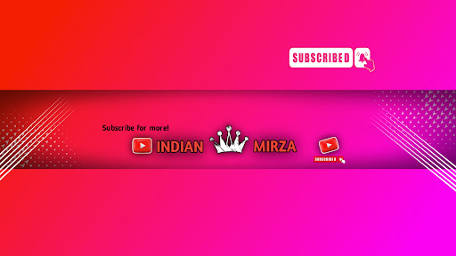 Indian Mirza banner