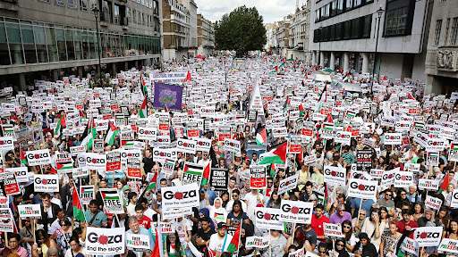 Jersey Palestine Solidarity Campaign banner