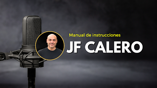JF CALERO - VLOG MANUAL banner