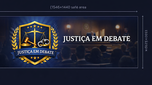 Justiça em Debate banner