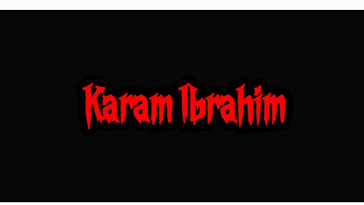 كرم ابراهيم - karam Ibrahim banner