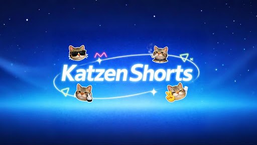 Katzen Shorts banner