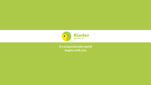 Kinder World banner