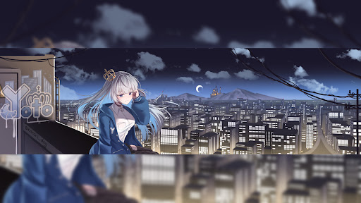 Yoto 夜都 | JP Vtuber banner