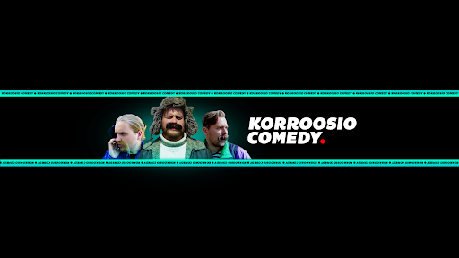 Korroosio Comedy banner