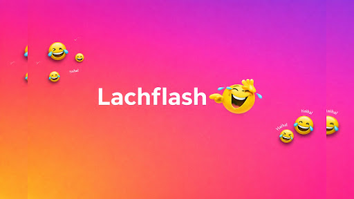 Lachflash banner