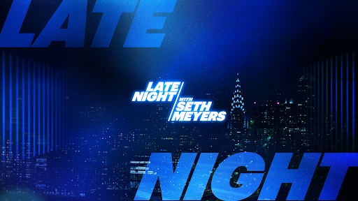 Late Night with Seth Meyers banner