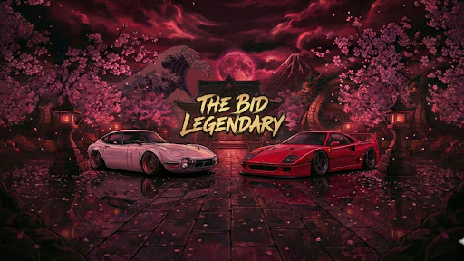 THE BID LEGENDARY - 海外オークションと伝説の名車 banner