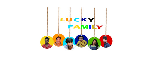 Lucky 😍 family banner